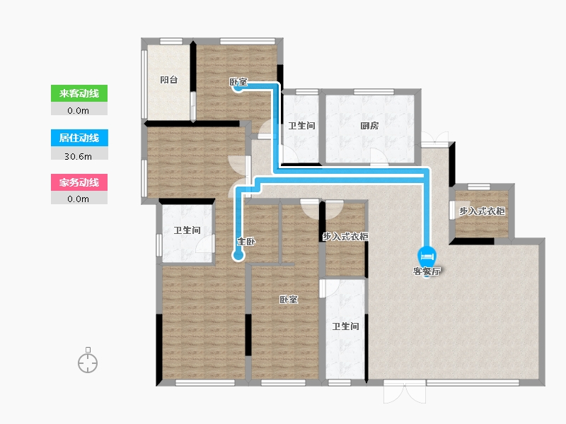 河南省-郑州市-永威上和府-170.65-户型库-动静线