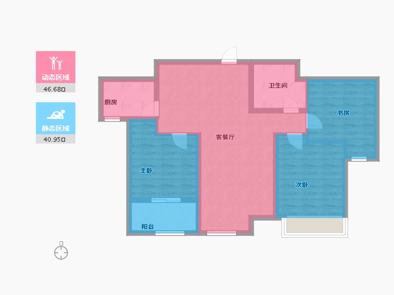 河北省-邢台市-旭阳学府西区-77.90-户型库-动静分区