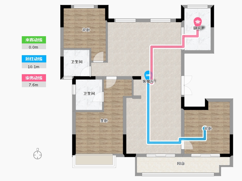 河南省-郑州市-福晟南山府-117.88-户型库-动静线