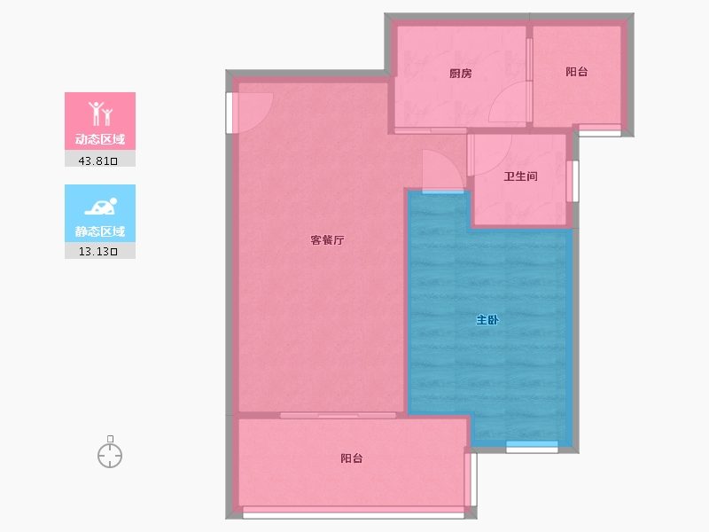 重庆-重庆市-奥园金域-0.00-户型库-动静分区