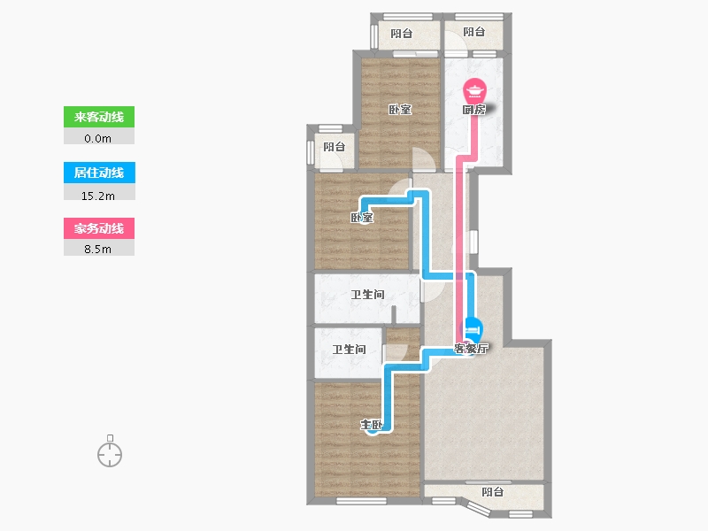 北京-北京市-京师园-97.00-户型库-动静线