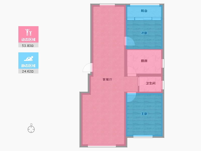 河北省-承德市-泰悦府-70.00-户型库-动静分区