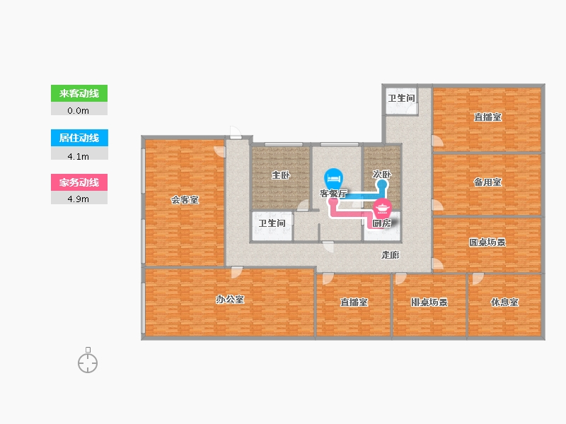 北京-北京市-斐斐-55.00-户型库-动静线