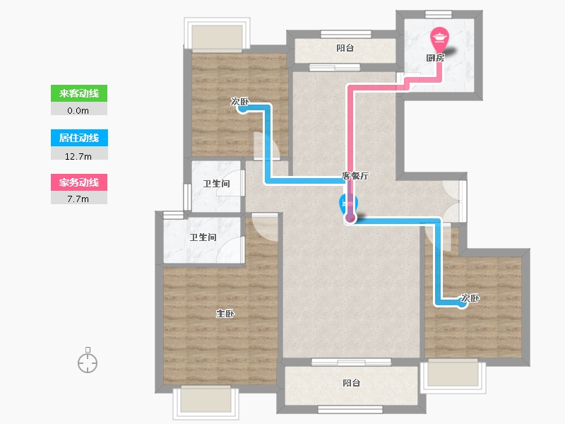 江西省-抚州市-恒瑞·金鼎学府-92.23-户型库-动静线