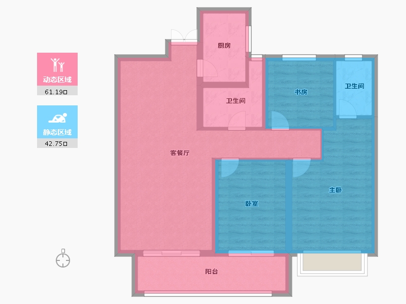 河南省-漯河市-悦峰学府-93.22-户型库-动静分区