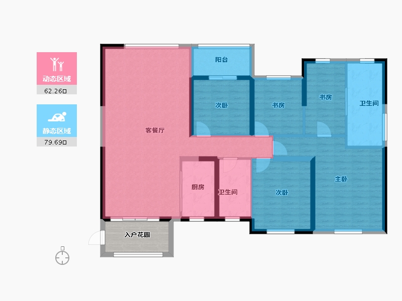 贵州省-黔东南苗族侗族自治州-常驰·山与城-135.00-户型库-动静分区