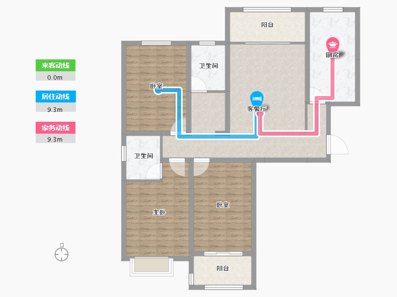 河南省-漯河市-昌建新水岸-120.69-户型库-动静线