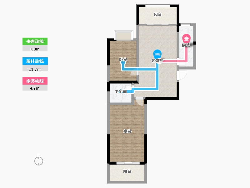 河南省-漯河市-昌建新水岸-87.20-户型库-动静线