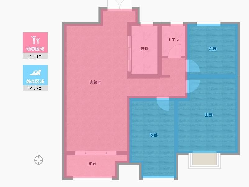 山东省-枣庄市-东诚集团·汇龙尚善文苑南区-83.00-户型库-动静分区