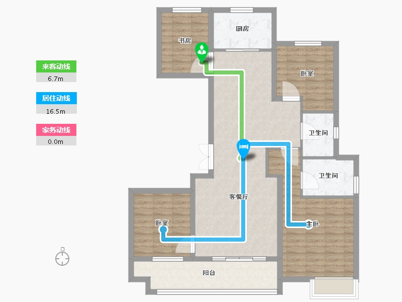 河北省-邯郸市-保集富椿滏河源-103.20-户型库-动静线