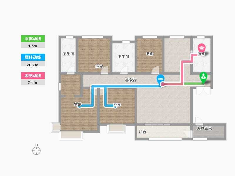 河北省-衡水市-泰昌悦湖庄园-151.20-户型库-动静线