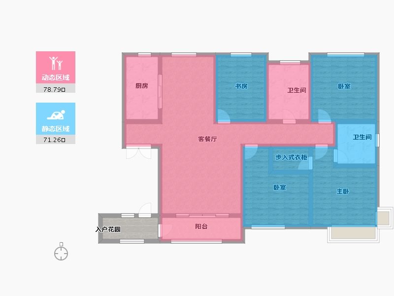 河北省-衡水市-泰昌悦湖庄园-138.41-户型库-动静分区