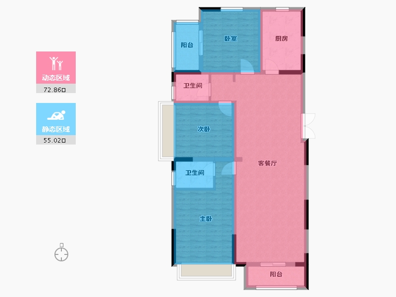 河南省-商丘市-新城名筑-115.00-户型库-动静分区