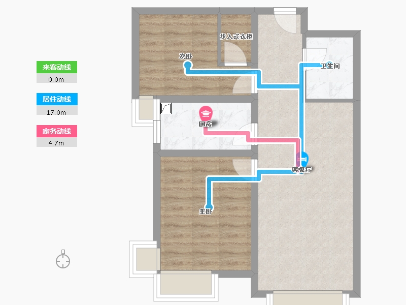 河北省-廊坊市-中兴和园-59.19-户型库-动静线