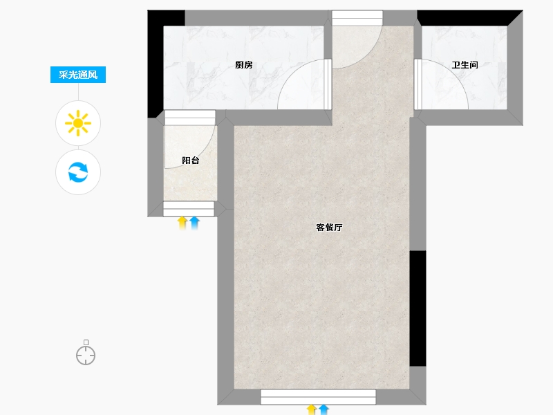 四川省-宜宾市-合信古宋金街-20.02-户型库-采光通风