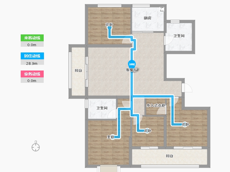 山东省-菏泽市-富邦历山湾​-114.41-户型库-动静线