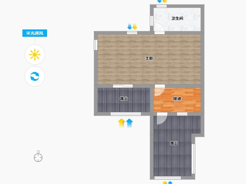 贵州省-贵阳市-碧桂园-140.00-户型库-采光通风