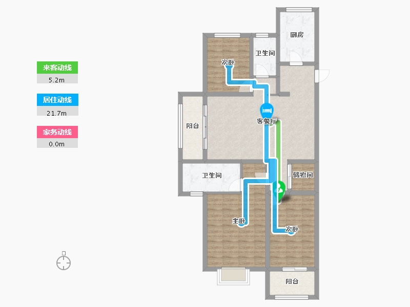 江苏省-连云港市-韵湖澜湾-100.01-户型库-动静线