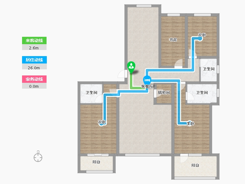 河北省-秦皇岛市-在水一方-142.09-户型库-动静线