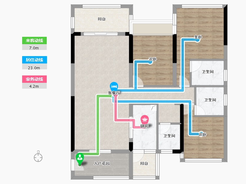 广东省-清远市-中金城投·九龙湾-99.28-户型库-动静线