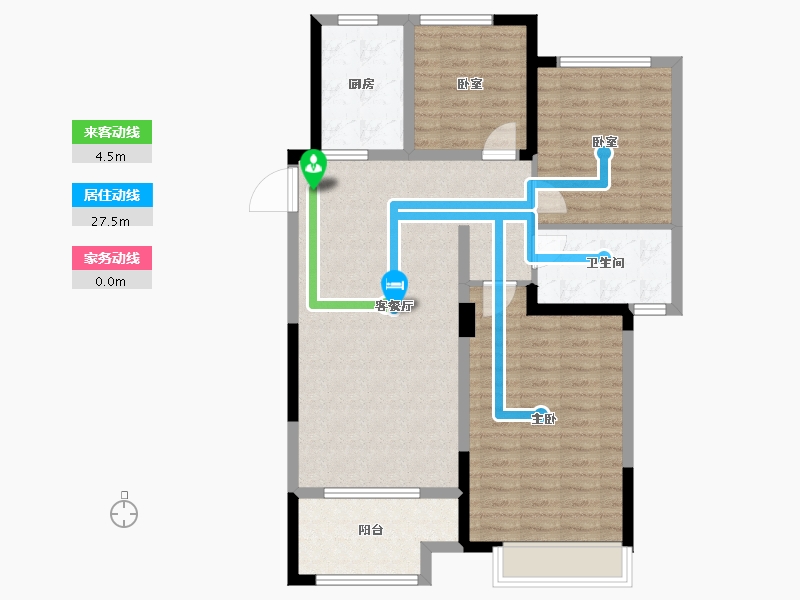 河南省-焦作市-万基·华府-95.06-户型库-动静线