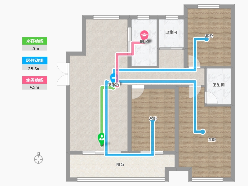 山东省-菏泽市-曹县天润城-100.01-户型库-动静线