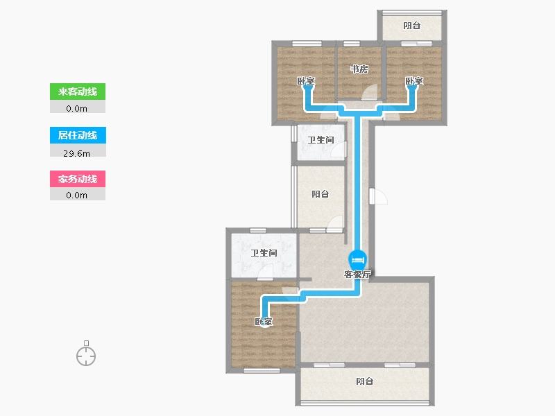 贵州省-黔西南布依族苗族自治州-景地·莱蒙悦府-109.40-户型库-动静线