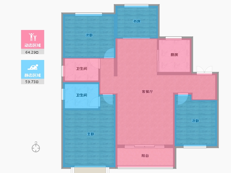 山东省-枣庄市-城建·善国贾苑-112.00-户型库-动静分区