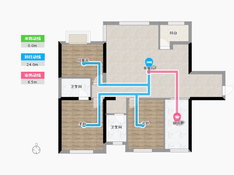 湖南省-株洲市-海源又一城-97.07-户型库-动静线