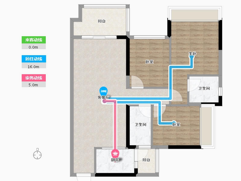 广东省-湛江市-奥园悦时代-92.00-户型库-动静线