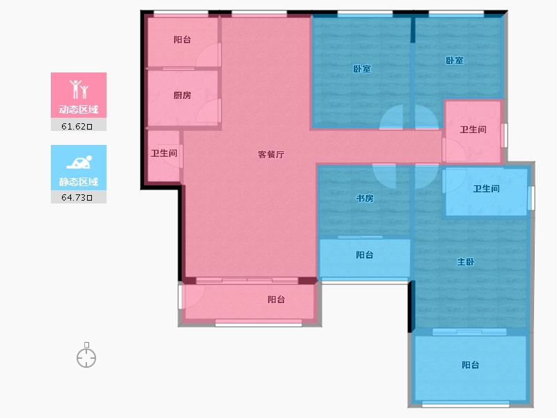 福建省-三明市-南城首府-115.11-户型库-动静分区