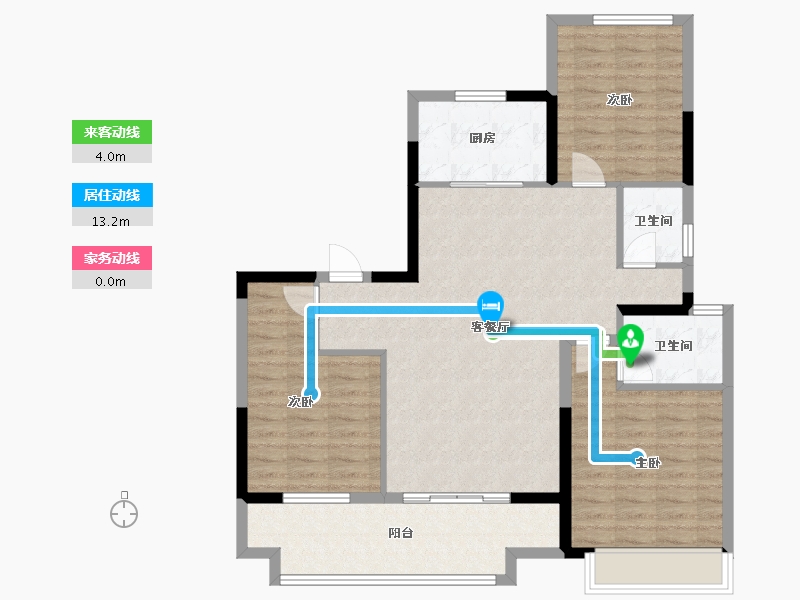 河南省-商丘市-光和四季-101.63-户型库-动静线