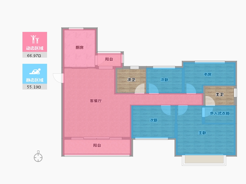 山东省-济宁市-济宁恒大悦珑湾-121.15-户型库-动静分区