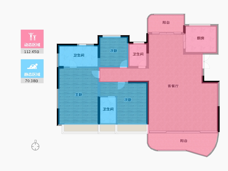 四川省-南充市-满投御江云邸-169.30-户型库-动静分区