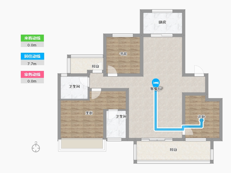 河南省-郑州市-融信江湾城-98.40-户型库-动静线