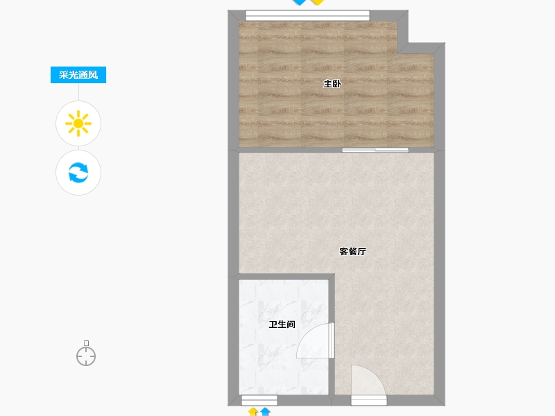 福建省-南平市-建瓯文华郡府-35.47-户型库-采光通风