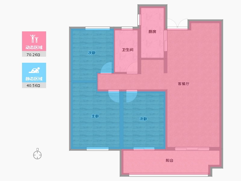 山东省-菏泽市-中丞玖璋台-99.99-户型库-动静分区