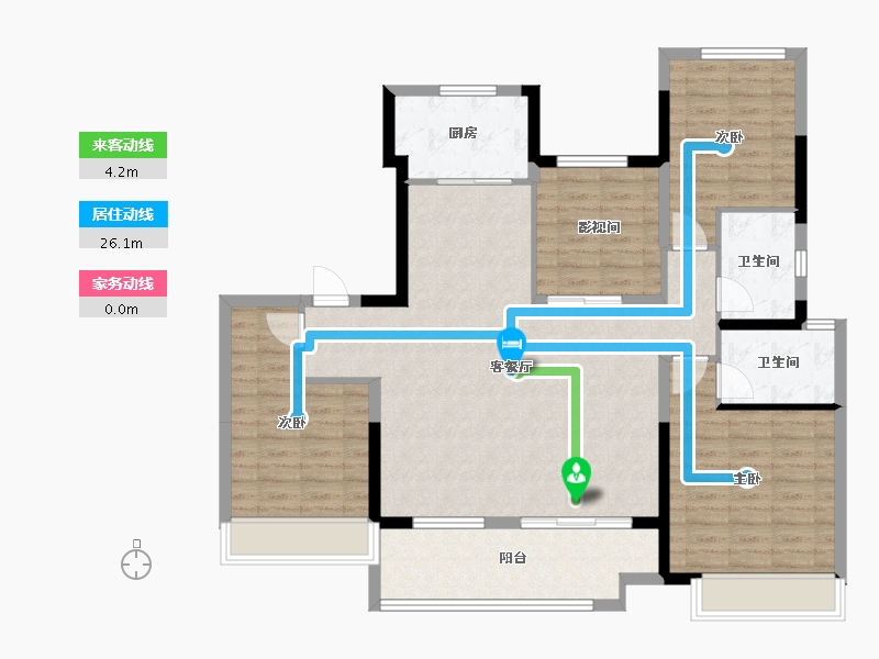 河南省-商丘市-光和四季-114.40-户型库-动静线