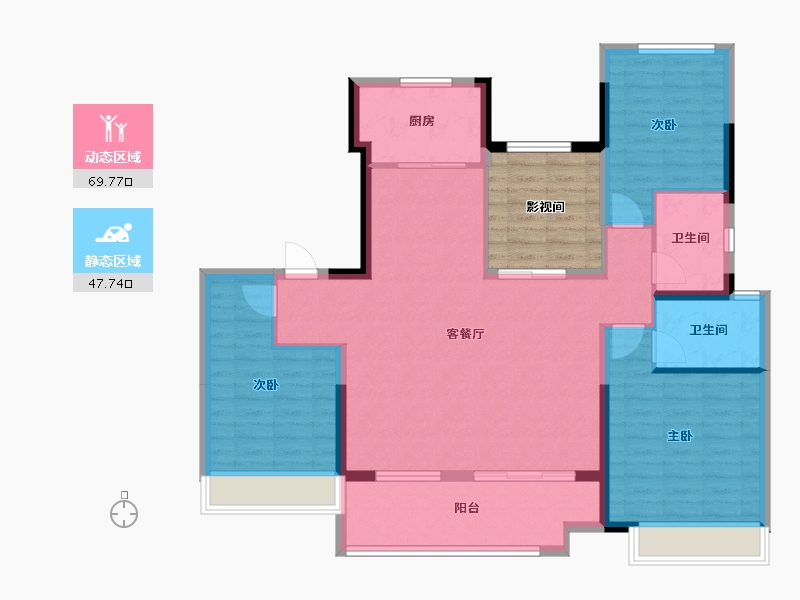 河南省-商丘市-光和四季-114.40-户型库-动静分区