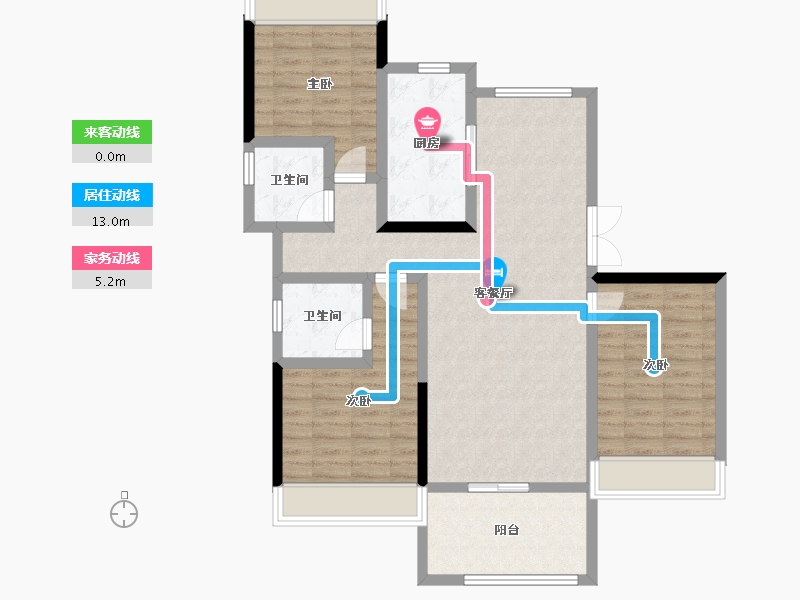 湖南省-娄底市-铁昇资水原著-97.45-户型库-动静线