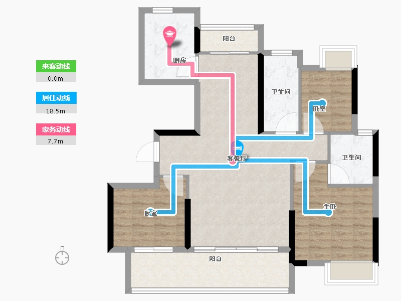 江西省-上饶市-力高·阳光首府-92.00-户型库-动静线