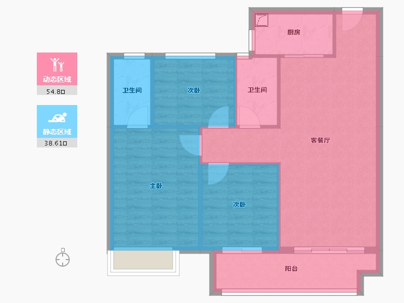 江西省-赣州市-九里蓝湾-0.00-户型库-动静分区