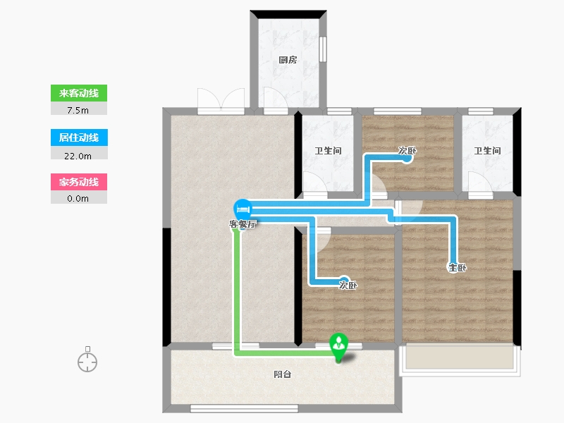 湖南省-娄底市-铁昇资水原著-93.83-户型库-动静线