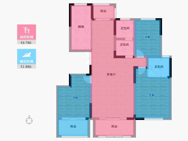 河南省-洛阳市-东展旖和园-110.40-户型库-动静分区