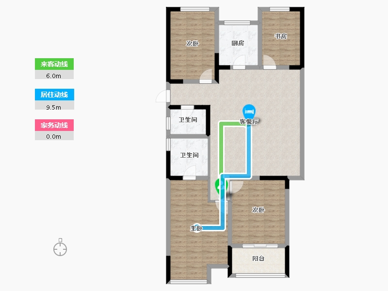 河南省-洛阳市-东展旖和园-113.12-户型库-动静线