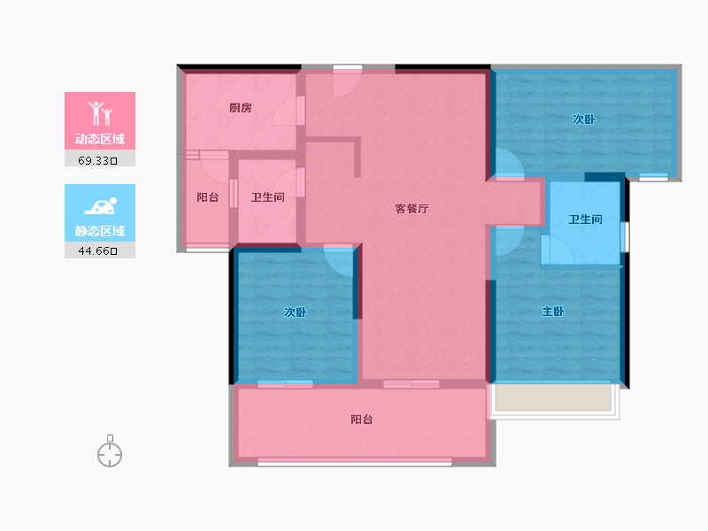 贵州省-黔东南苗族侗族自治州-领地·天御-101.20-户型库-动静分区