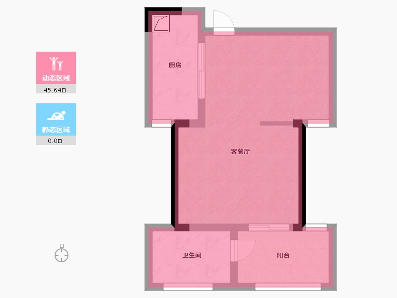 河南省-焦作市-万基·华府-40.00-户型库-动静分区