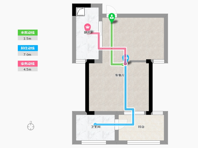 河南省-焦作市-万基·华府-40.00-户型库-动静线