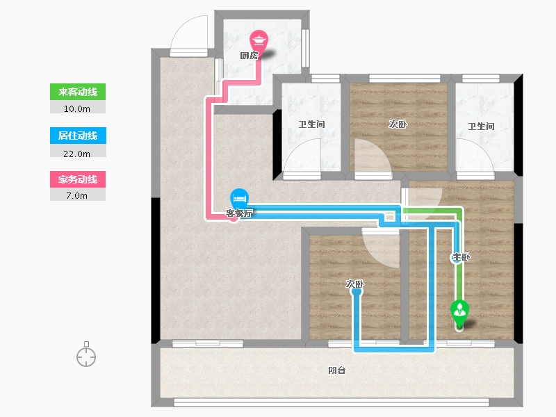 山东省-菏泽市-菏泽中心-100.00-户型库-动静线