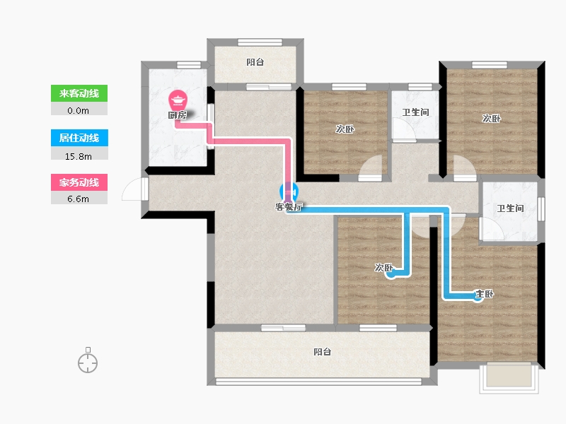 湖北省-黄石市-錦綉·御湖湾-112.06-户型库-动静线